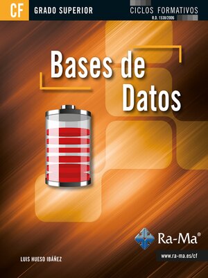 cover image of Bases de Datos (GRADO SUPERIOR)
